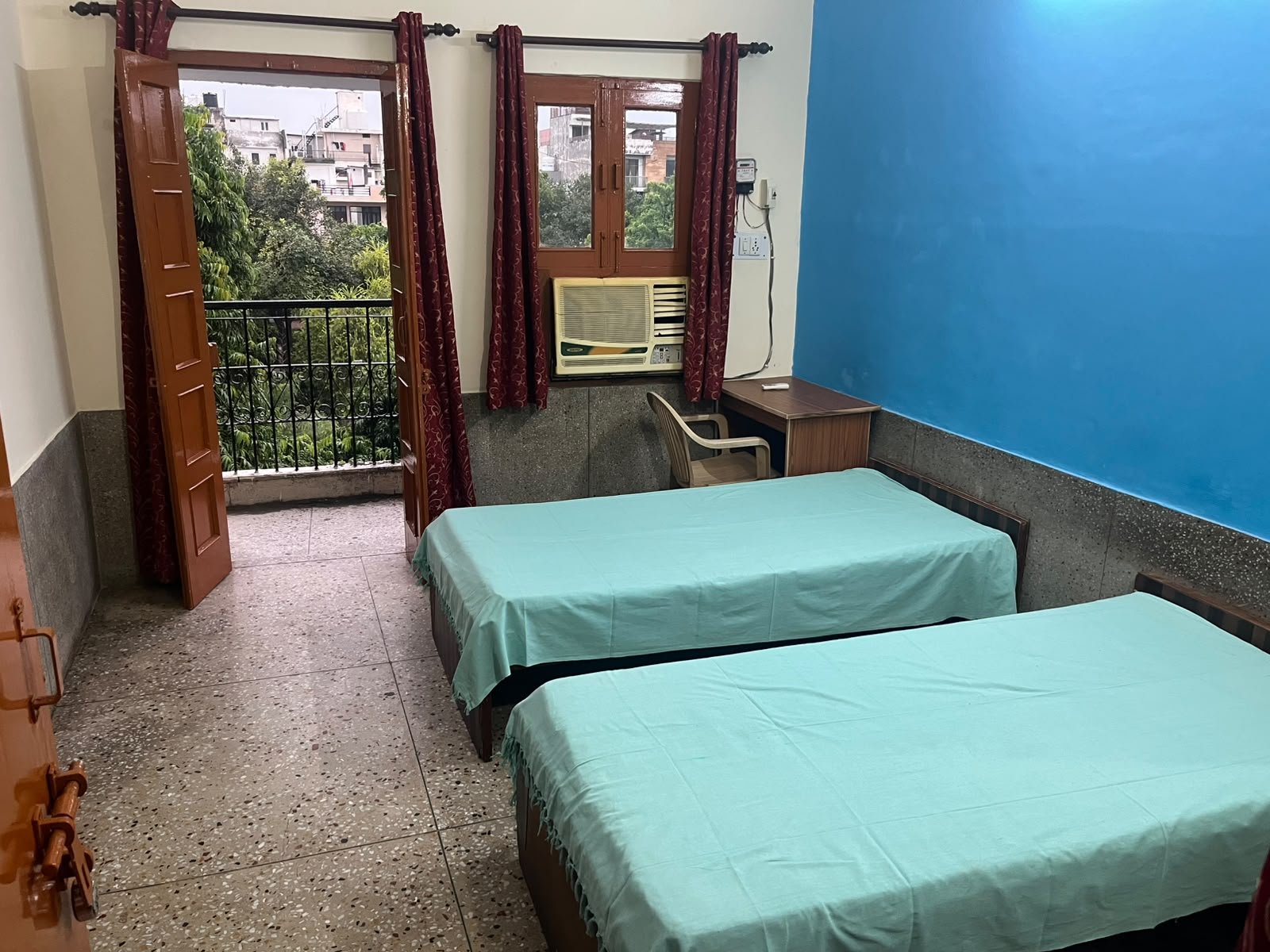 Two Bed Room at Book Bed Golu PG